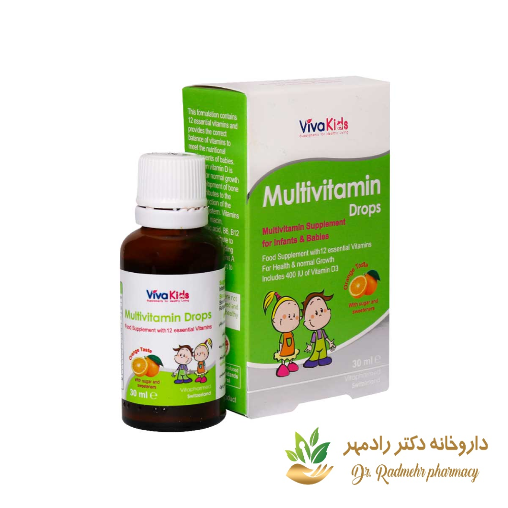 قطره مولتی ویتامین ویواکیدز