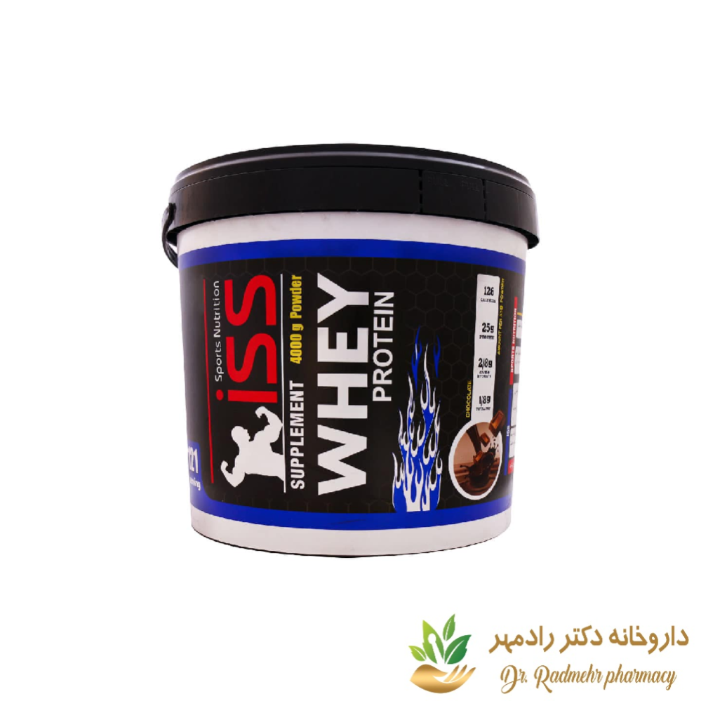 پروتئین Whey آی اس اس شکلاتی 4000 گرم