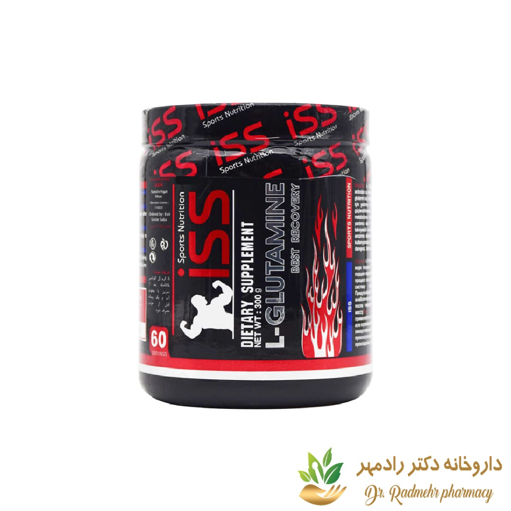 پودر گلوتامین آی اس اس 300 گرم