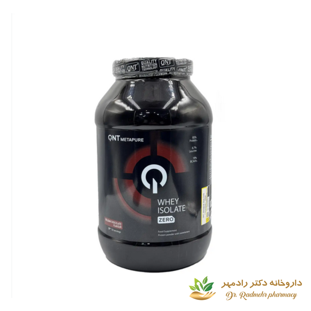 پودر پروتئین متاپیور زیرو کرب کیو ان تی 1000 گرم