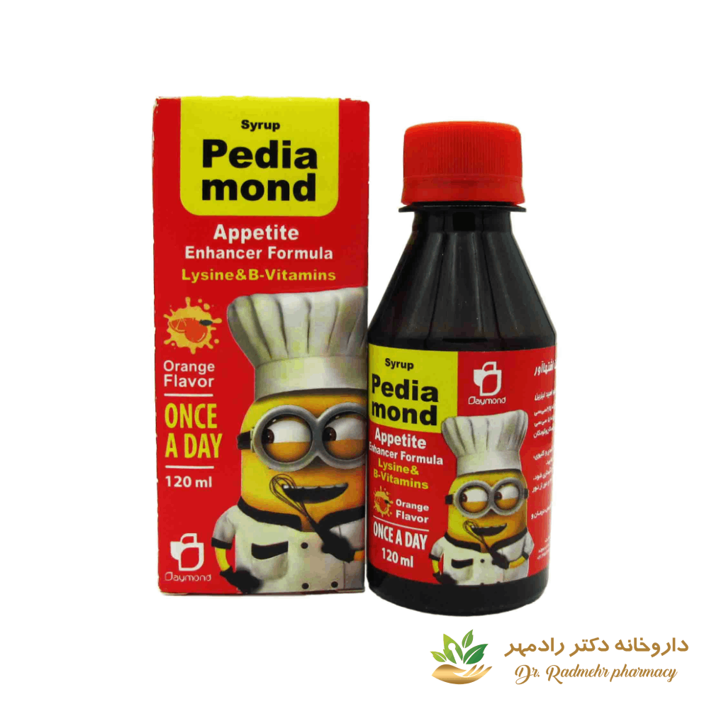 شربت اشتها آور کودکان پدیاموند